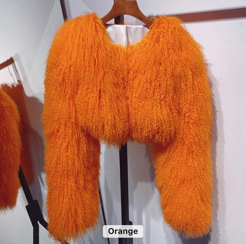 Custom Mongolian crop (any color)
