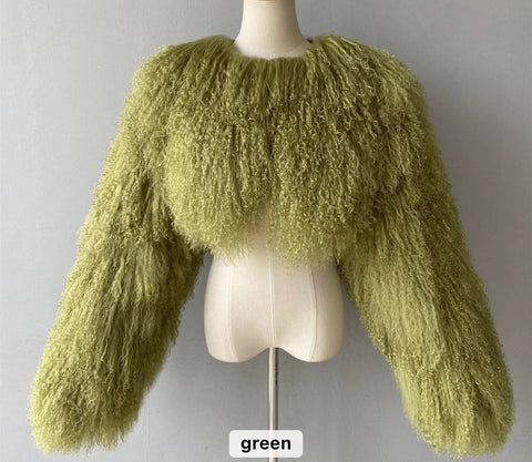 Custom Mongolian crop (any color)