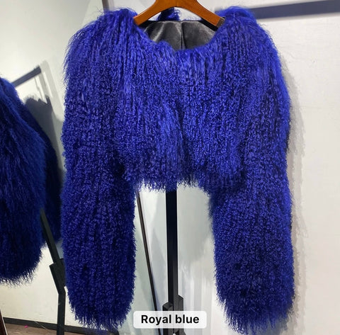 Custom Mongolian crop (any color)