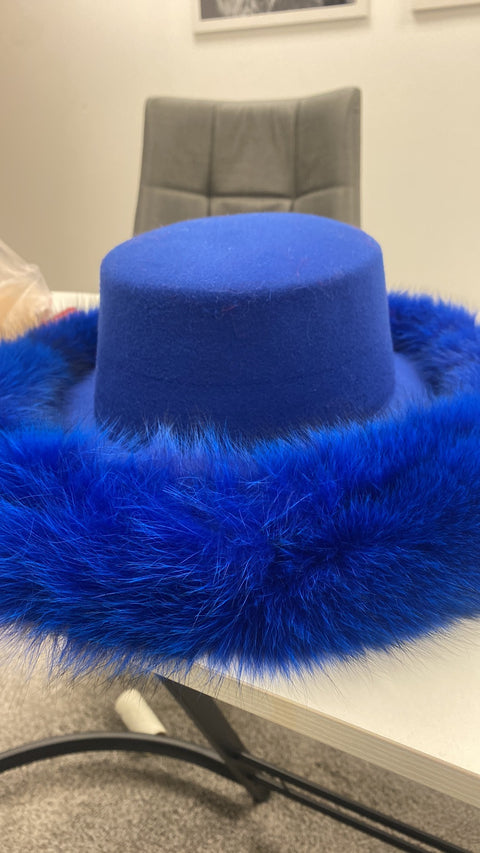 Royal Blue Fedora
