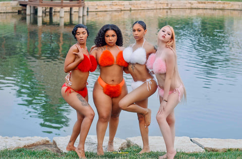 Fox Fur Bikini Women's