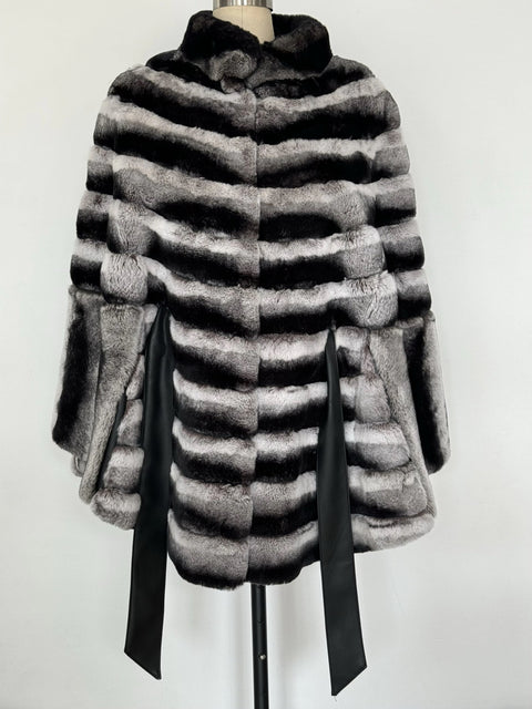 Rex Chinchilla fur Cape