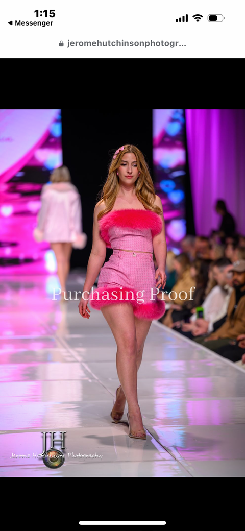 Tweed Short set