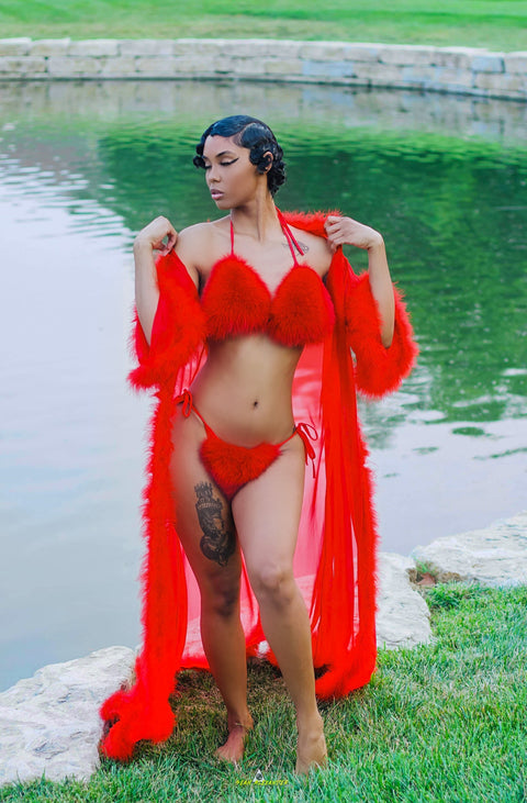 Fox Fur Bikini Women's