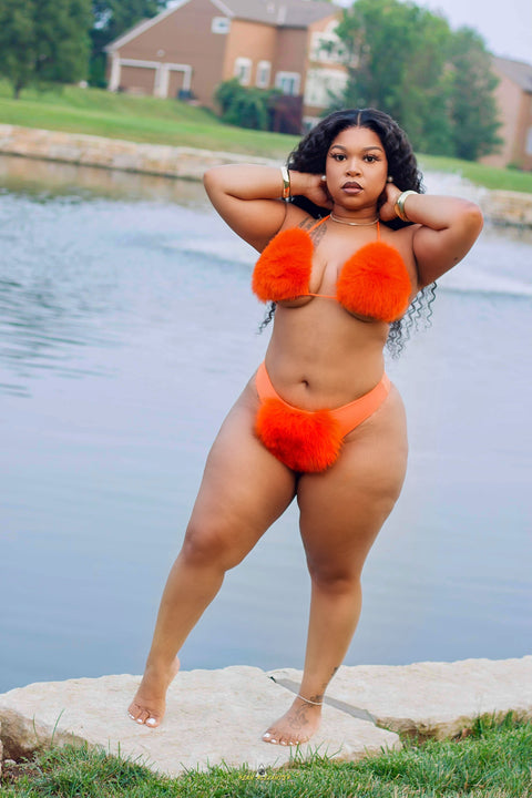 Fox Fur Bikini Women's