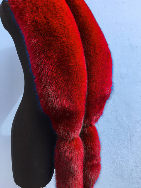 Fox Fur Boa Women's
