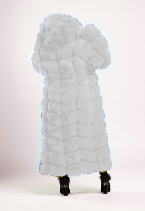 Full Length Fox Fur Coat Women's