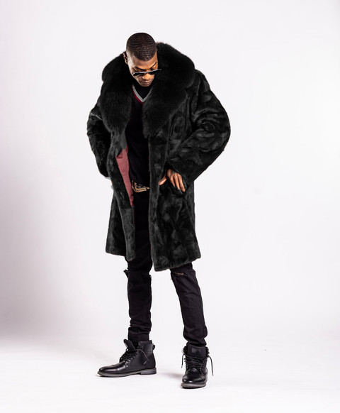 Mink and Fox Men's Trench